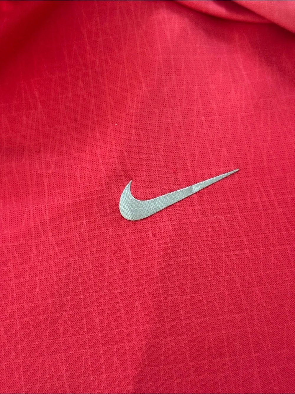 Nike red Tiger Woods Collection Dri-FIT Golf Polo shirt- Size S